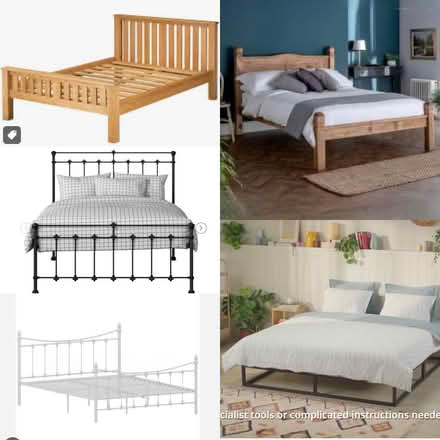 Photo of Double bed frame (Crossgates LD1) #1