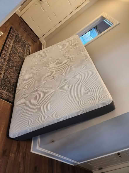 Photo of free Foam Double Mattress & Metal Frame (Harrisonburg) #1