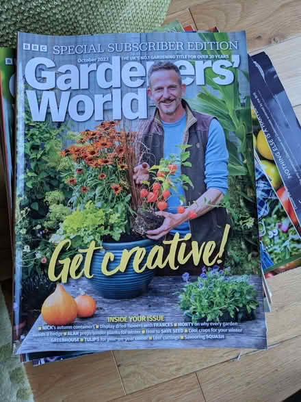 Photo of free Gardeners world magazines (Middlewood S6) #1