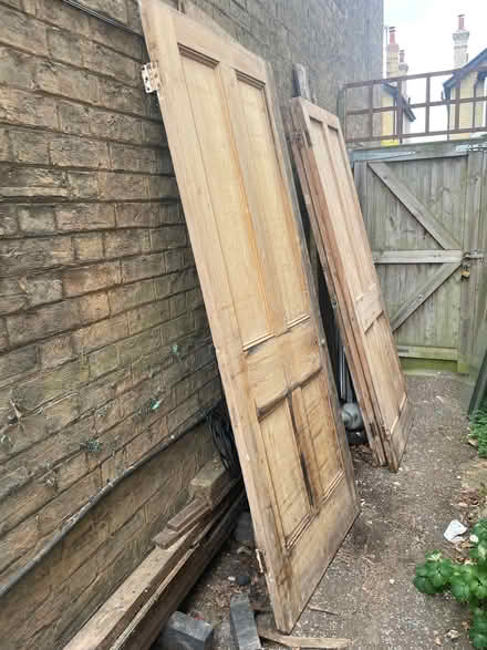 Photo of free Old pine doors (St Neots PE19) #4