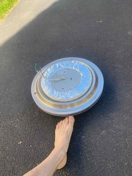Photo of free Ceiling light fixture (Bergenfield) #2