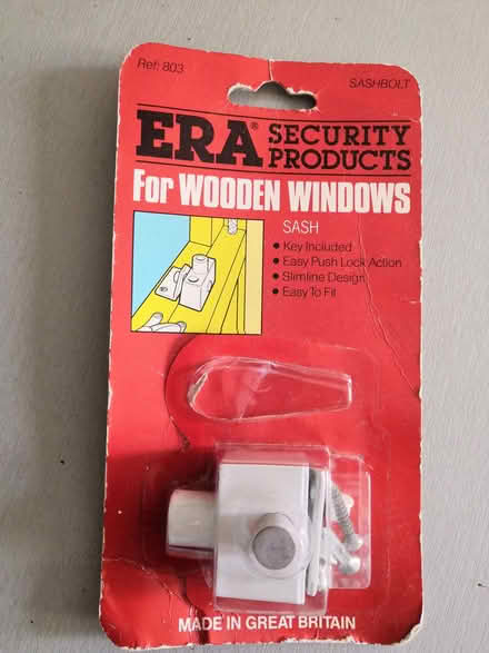 Photo of free Wooden sash window lock (Grandpont OX1) #1
