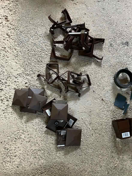 Photo of free Various bits of brown guttering stuff (Whittle Springs PR6) #3