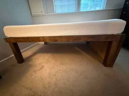 Photo of free Double Bed Frame and Mattress (Spring Ridge) #3