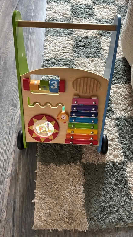 Photo of free Wooden baby walker (Clay Farm, Leopardstown) #1