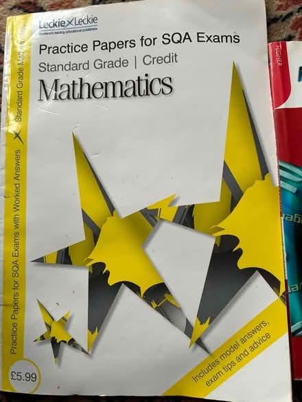 Photo of free Maths standard grade practice papers (Kirkcaldy KY1) #1