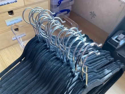 Photo of free 32 Felt coat hangers (Swanley BR8) #2