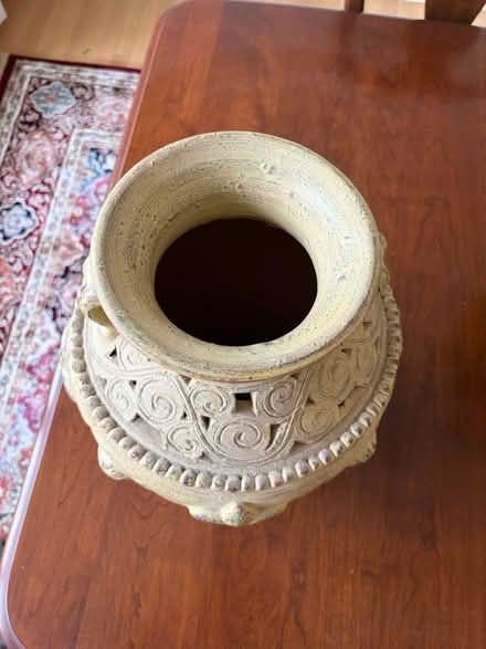 Photo of free Large Tuscan Style Ceramic Vase (Belmont, MA) #2