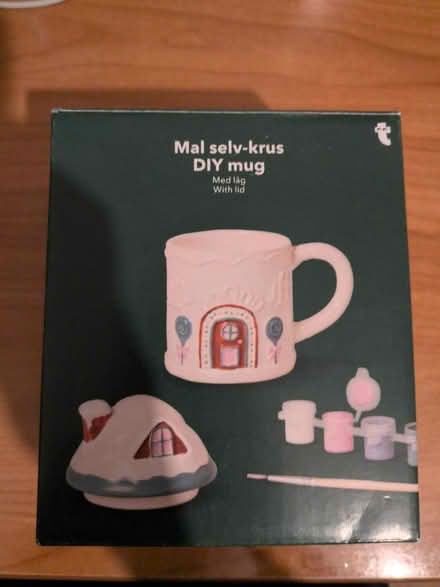 Photo of free Paintable mug with lid (Harold's Cross) #1