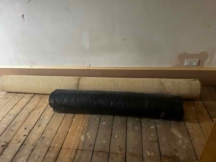 Photo of free Beige carpet and underlay (G43 Pollokshaws) #4