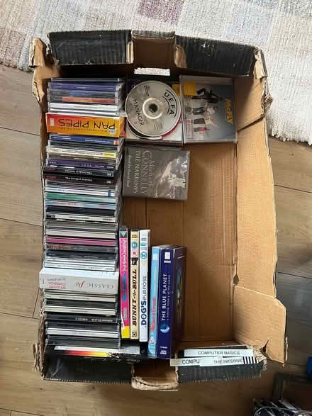 Photo of free Box of physical media (Bromsgrove B61) #1