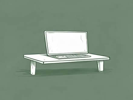 Photo of Desk for laptop (Cyncoed CF23) #1