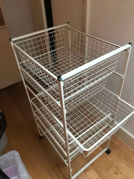 Photo of free Large wire basket trolley (Shepherds Bush) #2