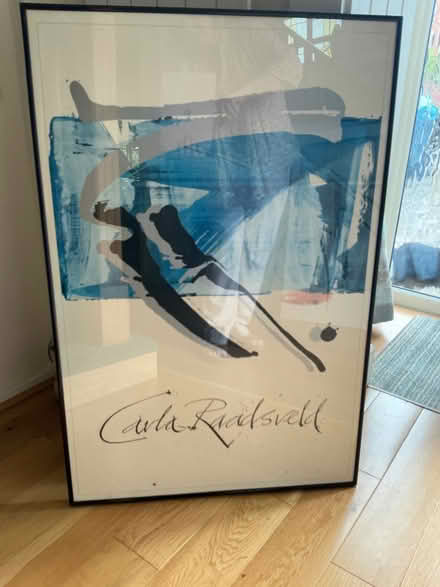 Photo of free 4 large 1980s Art Posters Dutch artist Carla Raadsveld (Ballyfinaghy BT10) #4