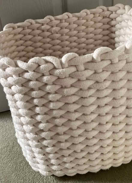 Photo of free LAKELAND STORAGE WOVEN 100% COTTON ROPE TOTE 22L capacity (Calthwaite CA11) #3