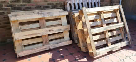 Photo of free 9 wooden pallets (Charlton SE3) #1