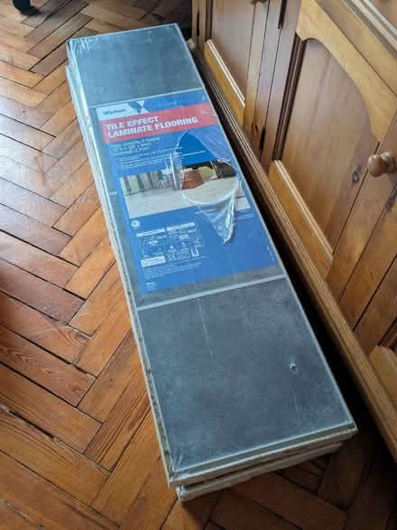 Photo of free 18m2 Slate effect laminate flooring (Woodham Ferrers CM3) #3
