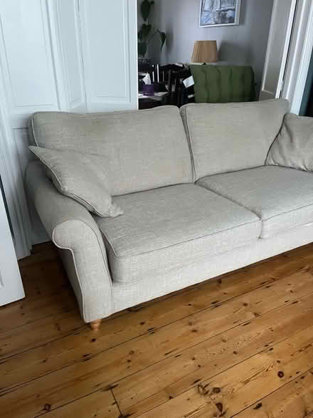 Photo of free Beige sofa 🛋️ (Hanover BN2) #3