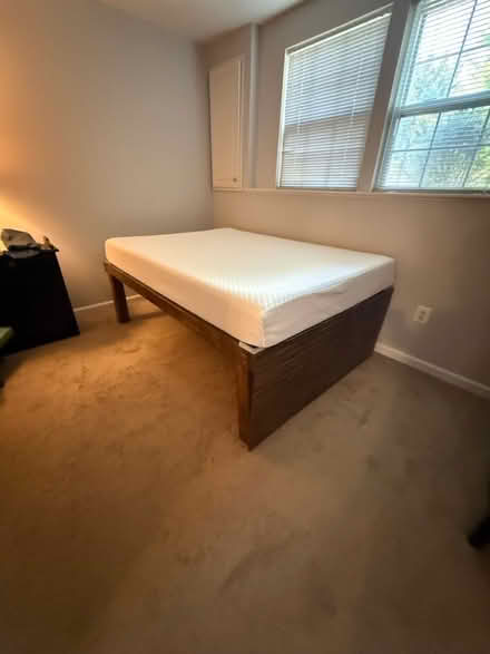Photo of free Double Bed Frame and Mattress (Spring Ridge) #4