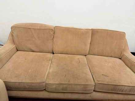 Photo of free 3 seater and 1 seater sofa (DE22) #4