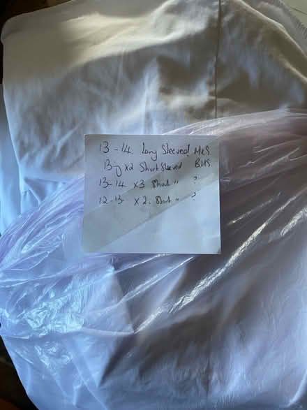 Photo of free Girls school shirts (ME139 bh) #1