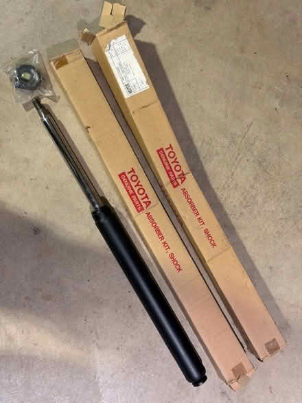 Photo of free Two Toyota Shock Absorber Kits (Darien - near 75th x Cass Ave.) #1