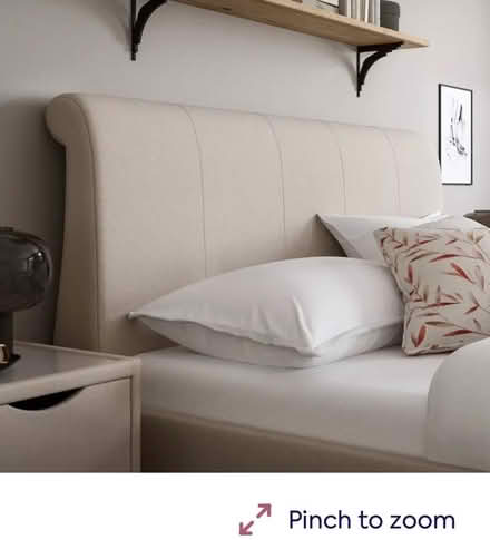 Photo of free 6ft headboard read Desc (Dunstable LU6) #1