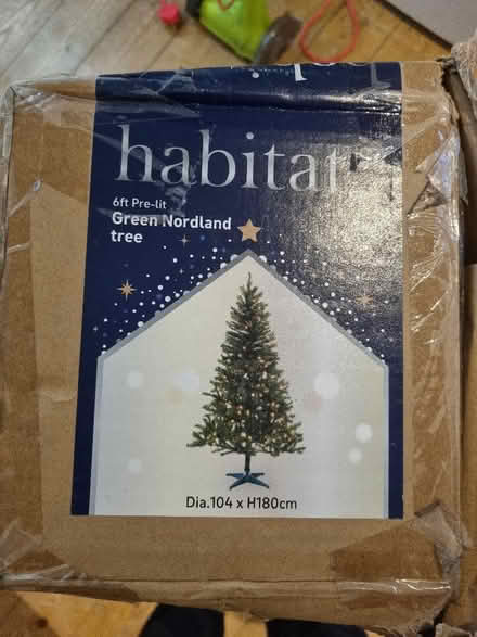 Photo of free Artificial Christmas Tree + 2 bags decorations (Kensal Rise/Green NW10) #1
