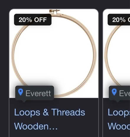 Photo of Embroidery rings (Northgate, WA) #1