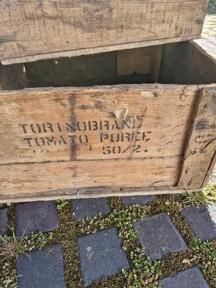 Photo of free 3 wood trasnport boxes (Chirk LL14) #2