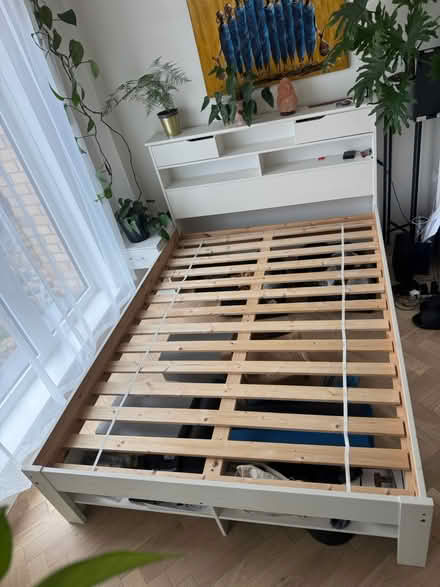 Photo of free Wooden Double Bed (Charlton SE7) #1