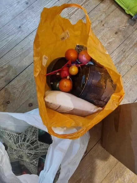 Photo of free Artificial Christmas Tree + 2 bags decorations (Kensal Rise/Green NW10) #2