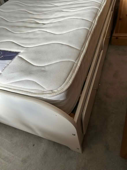 Photo of free Single bed with mattress (Thorverton) #3