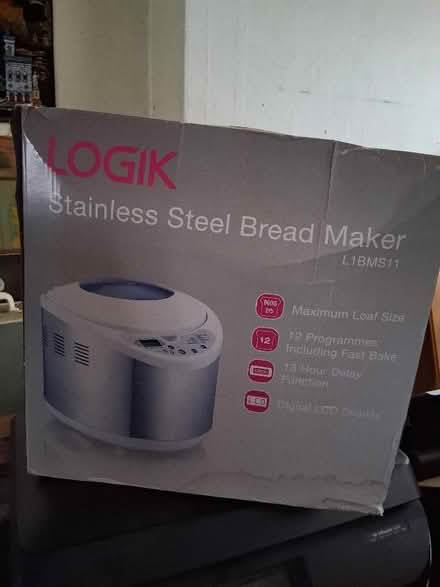 Photo of free Logik Bread Maker (Moor Side HX2) #1