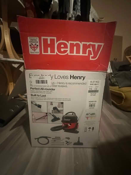Photo of free Henry hoover Hvr 160 RRP £180 (Camberwell SE5) #1