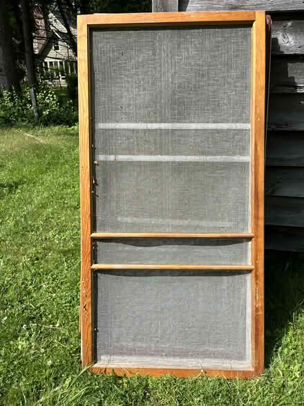 Photo of free wood frame screens (Chatham, NY) #1