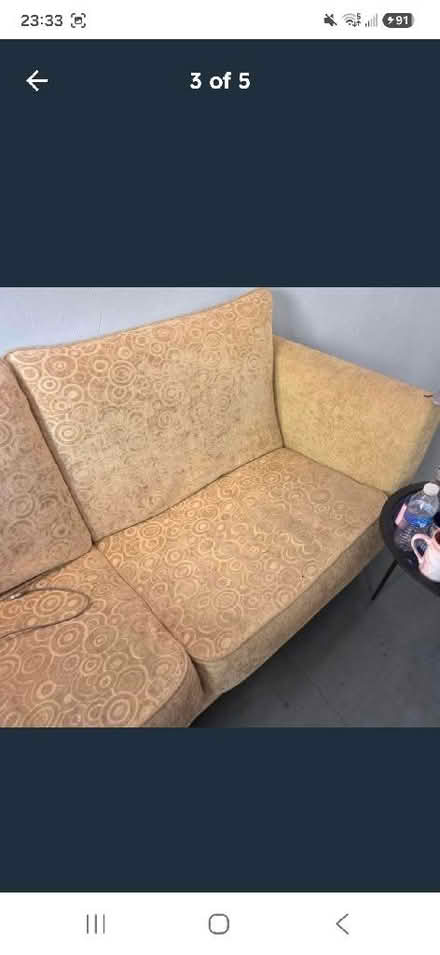 Photo of free Large comfortable 4 person sofa (Croftfoot G73) #3