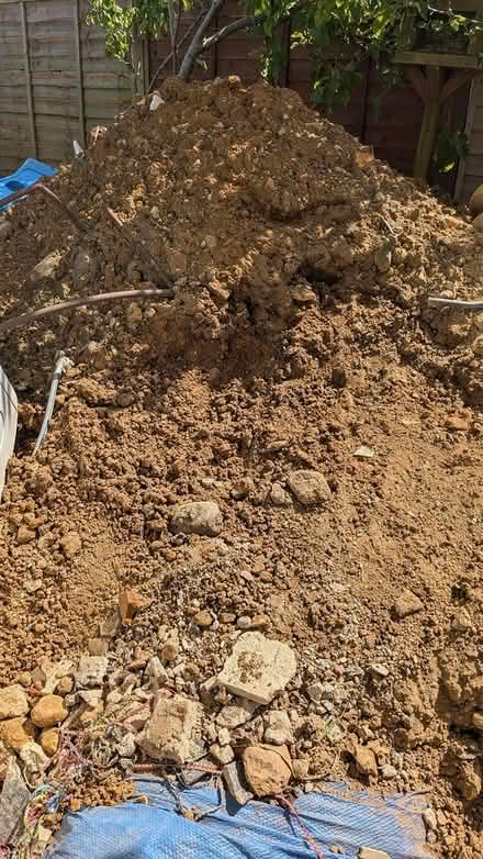 Photo of free subsoil for garden levelling (NN67RD) #1