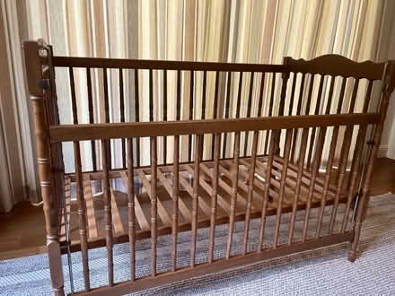 Photo of free Babys Cot. (Heath End RG26) #4