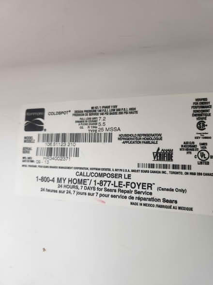 Photo of free Working Refrigerator Freezer (Sunnyvale, Duane & Fair Oaks) #3