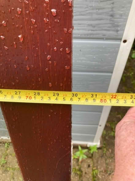 Photo of free Internal door. Very solid, oak, all glass intact. (Caldermoor OL15) #3