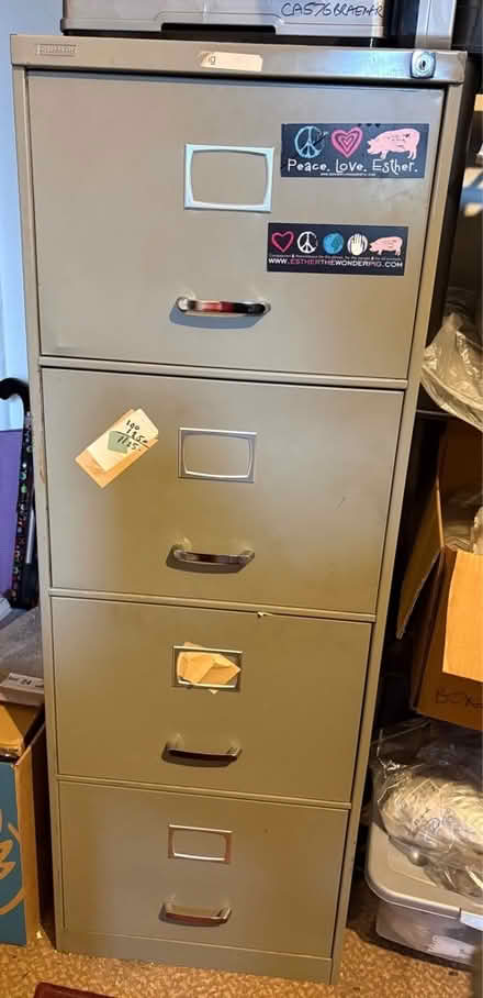 Photo of free 4-drawer filing cabinet (Rosemount AB25) #1