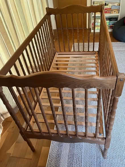 Photo of free Babys Cot. (Heath End RG26) #3