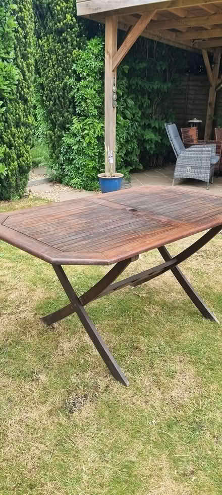 Photo of free Garden Table (Basingstoke, Hants RG23) #1