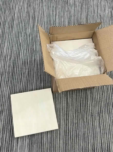 Photo of free 6 canvas boards 15 x 15 cm (SE4) #1