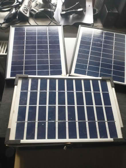 Photo of free FOR PARTS: pond pump solar panels (Mangotsfield, BS16) #1