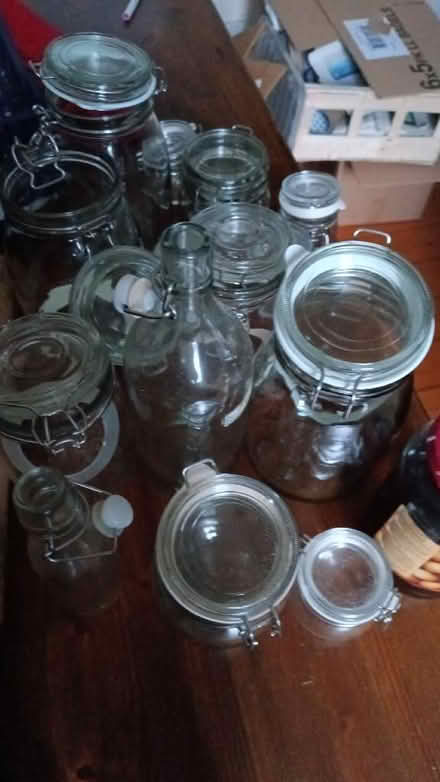 Photo of free Glass storage jars (Muirend G43) #1