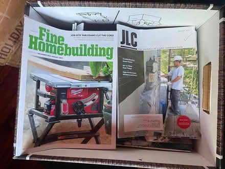 Photo of free Fine Homebuilding and JLC Magazines (Cleveland Park) #1