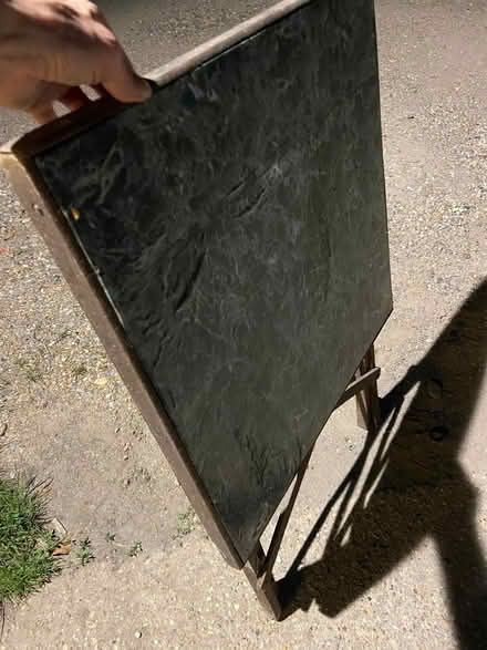 Photo of free Card table (fold-up) (Palmer Park RG1) #2