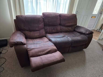 Photo of free 3 seater sofa (North Bradley BA14) #2